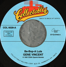 Gene Vincent / Eddie Cochran : Be-Bop-A Lula / C'mon Everybody (7")