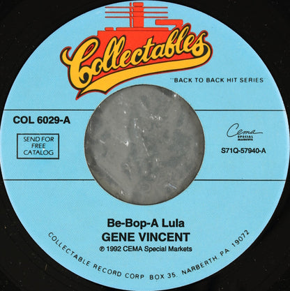 Gene Vincent / Eddie Cochran : Be-Bop-A Lula / C'mon Everybody (7")