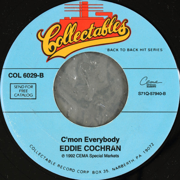Gene Vincent / Eddie Cochran : Be-Bop-A Lula / C'mon Everybody (7")