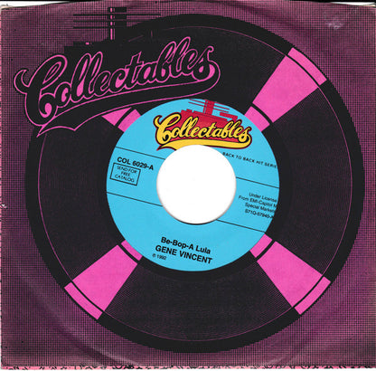 Gene Vincent / Eddie Cochran : Be-Bop-A Lula / C'mon Everybody (7")