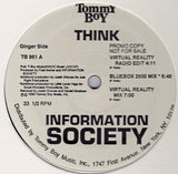 Information Society : Think (12", Promo, Ret)
