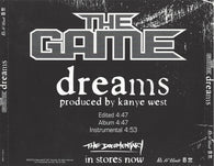 The Game (2) : Dreams (CD, Single, Promo)