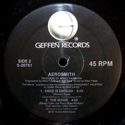 Aerosmith : Dude (Looks Like A Lady) (12", Maxi)