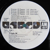 Triple M : Prisoner Of Passion (12", Promo)