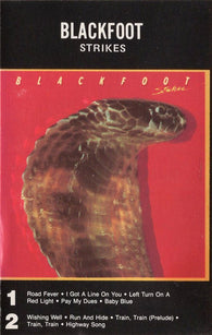 Blackfoot (3) : Strikes (Cass, Album, SR,)