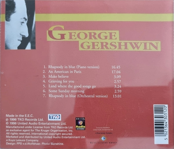 George Gershwin : George Gershwin - Members Edition (CD, Comp, RM)