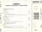 Edvard Grieg - The Budapest Philharmonic Orchestra, Wiener Symphoniker, Janos Sandor, Yuri Ahronovitch : Piano Concerto / Peer Gynt Suites 1 & 2 (CD)