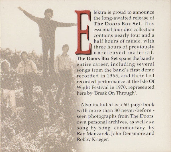 The Doors : Selections From The Forthcoming Box Set (CD, Comp, Promo, Smplr)