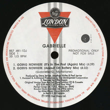 Gabrielle : Going Nowhere (12", Promo)