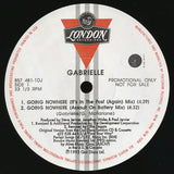 Gabrielle : Going Nowhere (12", Promo)