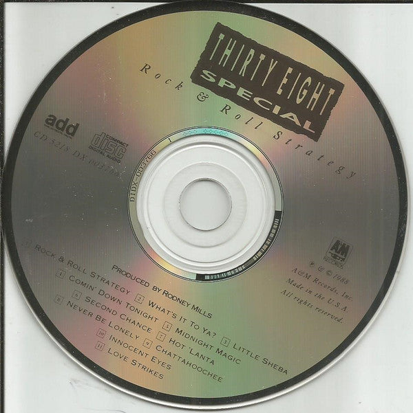 38 Special (2) : Rock & Roll Strategy (CD, Album)