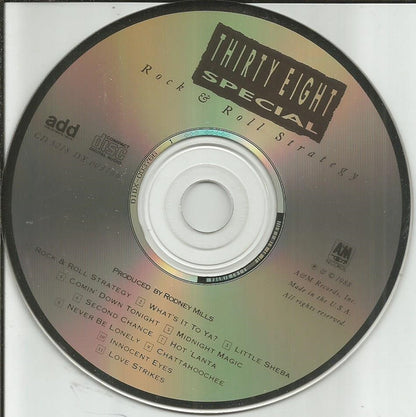 38 Special (2) : Rock & Roll Strategy (CD, Album)