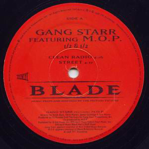 Gang Starr / Wolfpak : 1/2 & 1/2 (12", Promo)