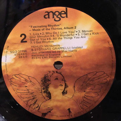 Yehudi Menuhin, Stéphane Grappelli : Fascinating Rhythm (Music Of The Thirties, Album 2) (LP, Quad, RP, Wak)