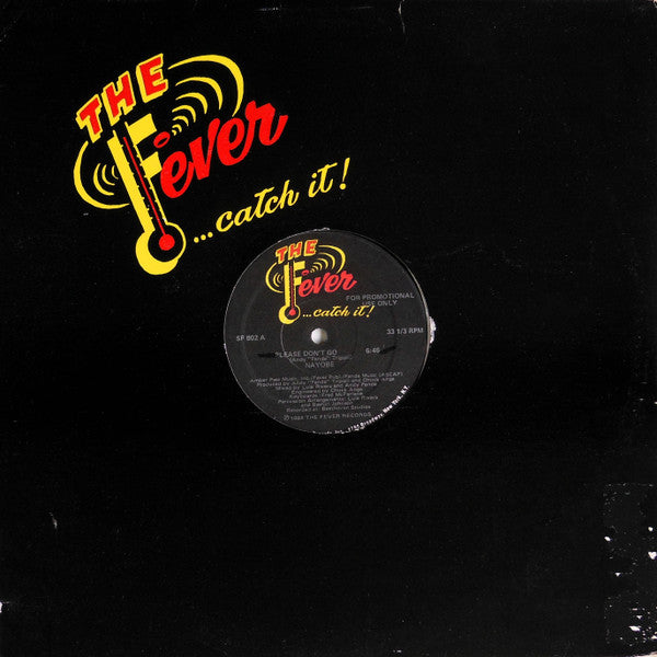 Nayobe : Please Don't Go (12", Promo)