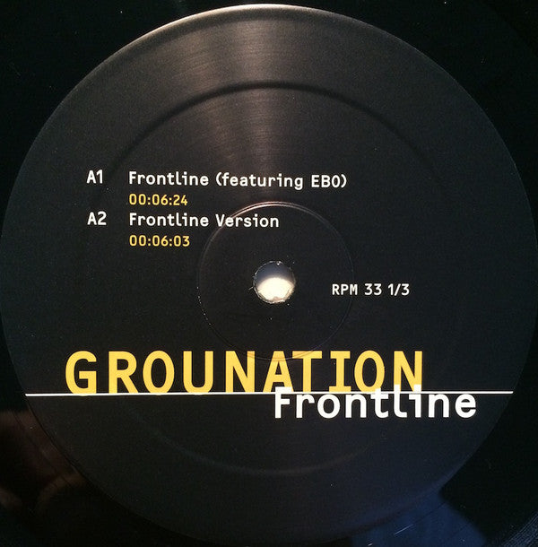 Grounation : Frontline (12")