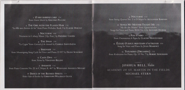 Joshua Bell : Romance Of The Violin (CD, Album)