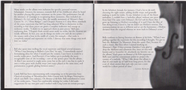 Joshua Bell : Romance Of The Violin (CD, Album)