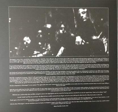 Opeth : Morningrise (2xLP, Album, Ltd, RE, RM, Sil)