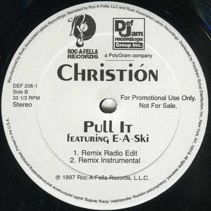 Christión : Bring Back Your Love / Pull It (12", Promo)