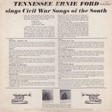 Tennessee Ernie Ford : Tennessee Ernie Ford Sings Civil War Songs Of The South (LP, Album, Mono)