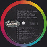 Tennessee Ernie Ford : Tennessee Ernie Ford Sings Civil War Songs Of The South (LP, Album, Mono)