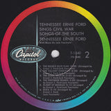 Tennessee Ernie Ford : Tennessee Ernie Ford Sings Civil War Songs Of The South (LP, Album, Mono)