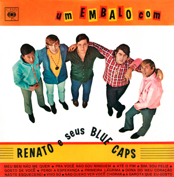 Renato E Seus Blue Caps : Um Embalo Com Renato E Seus Blue Caps (LP, Album, Mono)