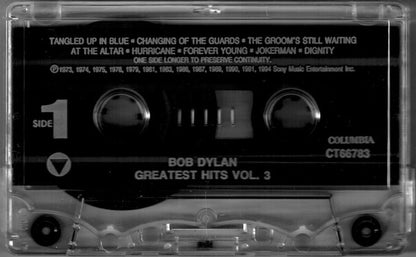 Bob Dylan : Bob Dylan's Greatest Hits Volume 3 (Cass, Comp)