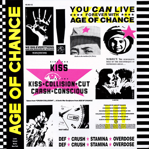 Age Of Chance : Kiss (12")