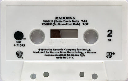 Madonna : Vogue (Cass, Maxi, SR,)