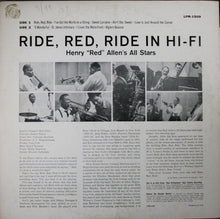 Henry "Red" Allen's All Stars : Ride, Red, Ride In Hi-Fi (LP, Album, Mono)