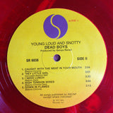 The Dead Boys : Young Loud And Snotty (LP, Album, Ltd, RE, Red)