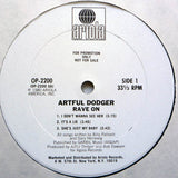 Artful Dodger (3) : Rave On (12", S/Sided, Promo)