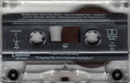 Paul McCartney : Tripping The Live Fantastic - Highlights! (Cass, Album, Club)