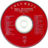 Neil Diamond : The Greatest Hits 1966-1992 (2xCD, Comp, RE)