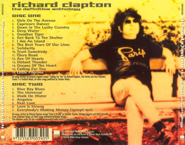 Richard Clapton : The Definitive Anthology (2xCD, Comp, Enh, Ltd, RM)