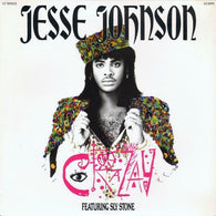 Jesse Johnson Featuring Sly Stone : Crazay (12", Single)
