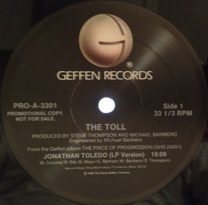 The Toll : Jonathan Toledo (12", Promo)