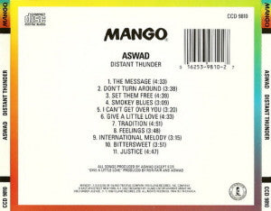 Aswad : Distant Thunder (CD, Album)