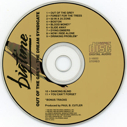 The Dream Syndicate : Out Of The Grey (CD, Album)