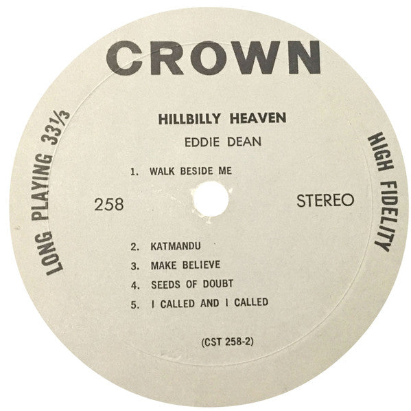 Eddie Dean : Hillbilly Heaven (LP, Album)