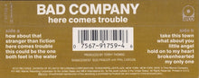 Bad Company (3) : Here Comes Trouble (Cass, Album, SR)