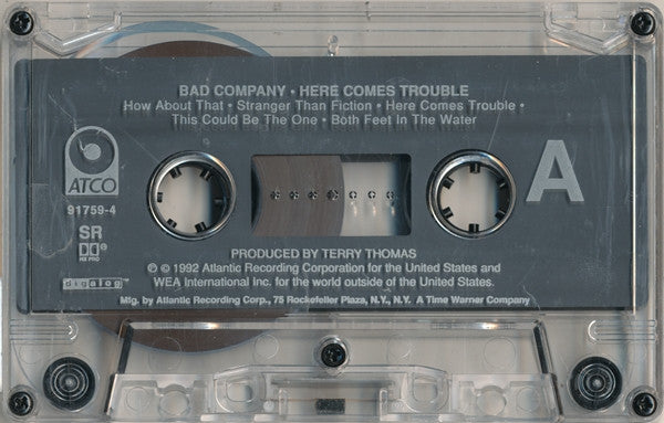 Bad Company (3) : Here Comes Trouble (Cass, Album, SR)