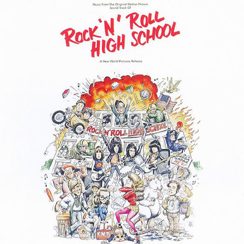 Rock ’n’ Roll High School Soundtrack (Rocktober, Orange, Yellow Red Vinyl)