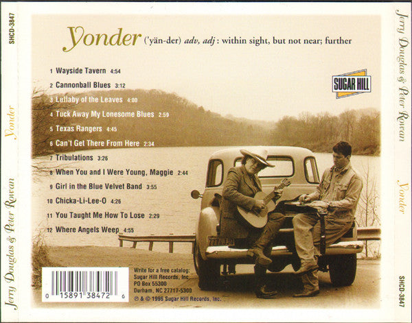 Jerry Douglas & Peter Rowan : Yonder (CD, Album)
