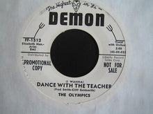 The Olympics : (I Wanna) Dance With The Teacher (7", Promo)