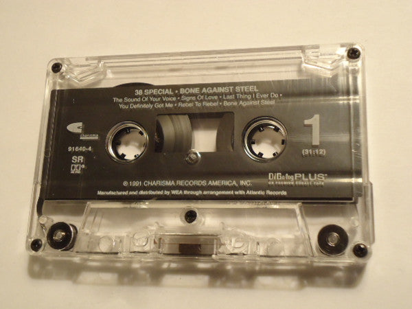 38 Special (2) : Bone Against Steel (Cass, Album, SR)