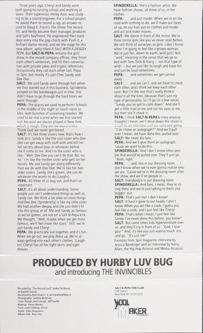 Salt 'N' Pepa : A Salt With A Deadly Pepa (Cass, Album)