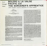 Maurice Ravel, Arthur Honegger & Paul Dukas / Ernest Ansermet, L'Orchestre De La Suisse Romande : Works By Ravel, Honegger & Dukas (LP)